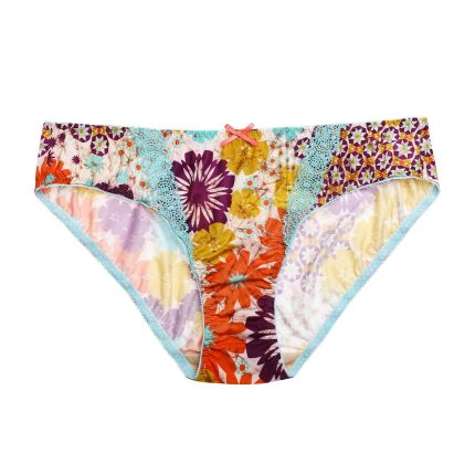 zita floral print bikini panty