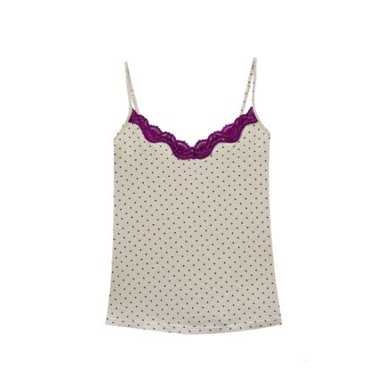 printed jersey camisole