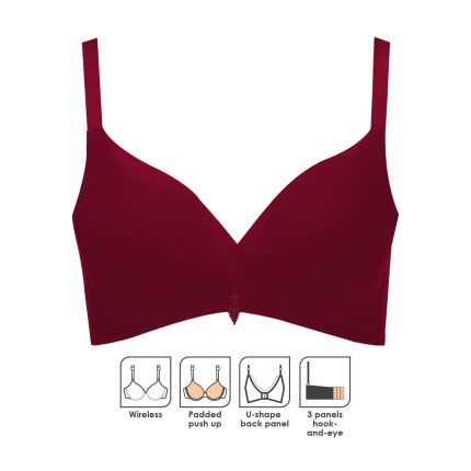 jay modern wireless bra - assorted colours