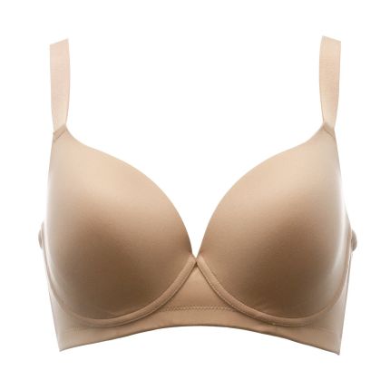 CADY HIGH COVERAGE T-SHIRT BRA - BASIC NUDE