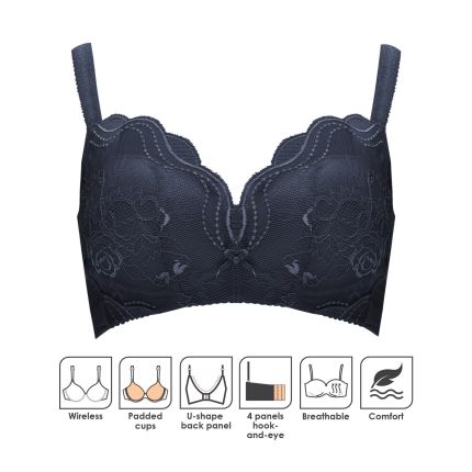 jeena padded wireless bra