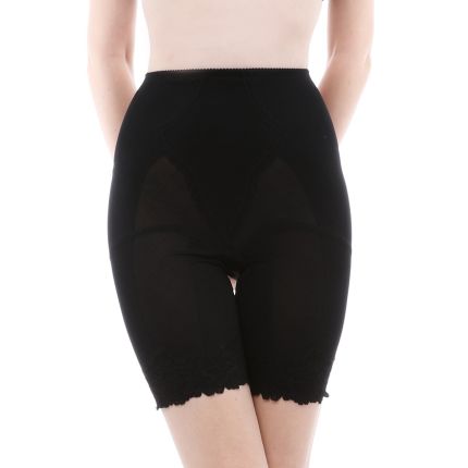 mid waist long girdle