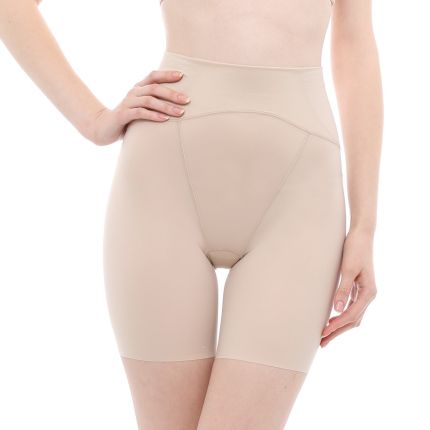 satin-touch long girdle