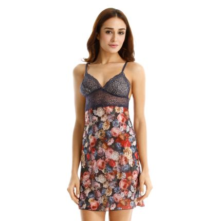 emmy floral print slips